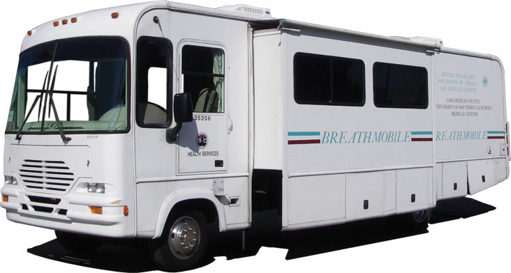 Breathmobile mobile clinic - treating asthma and allergies